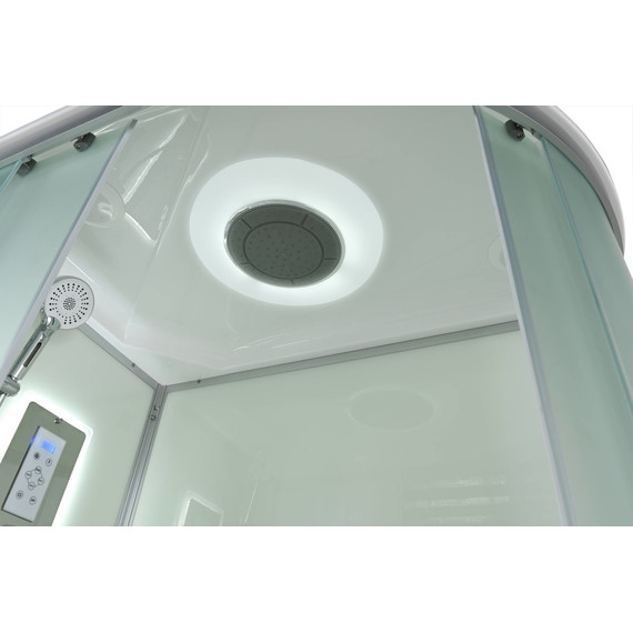 Гидробокс Avacan 120x80 см D5012LLED, хром/матовое (безсиликоновая сборка) - фото 20