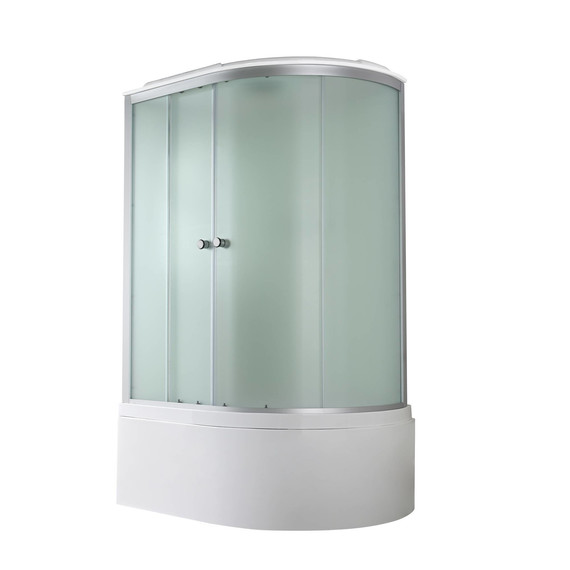 Душевая кабина Avacan 120x80 см D5012L, хром/матовое (безсиликоновая сборка) - фото 4