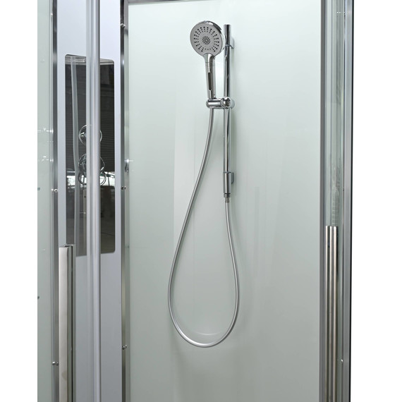 Душевая кабина Avacan 80x80 см EM2080NT, хром/прозрачное (безсиликоновая сборка) - фото 15