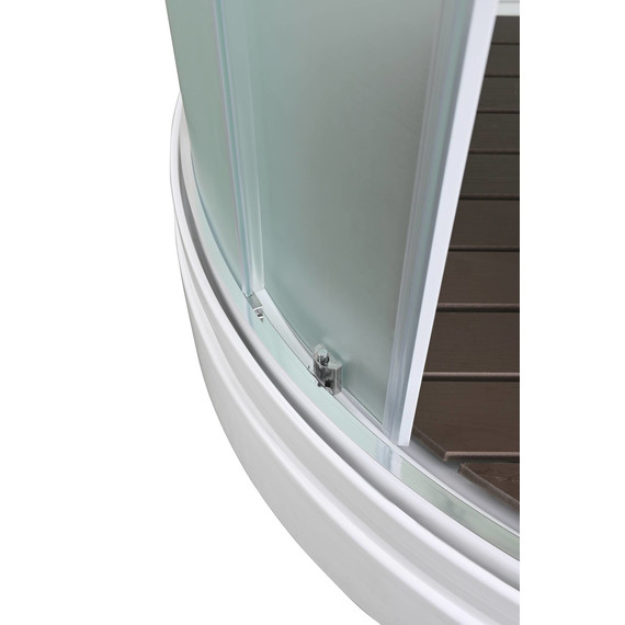 Душевая кабина Avacan 90x90 см EM2090, хром/матовое (безсиликоновая сборка) - фото 11