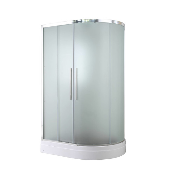 Душевая кабина Avacan 110x80 см EM2811LN, хром/матовое (безсиликоновая сборка) - фото 4