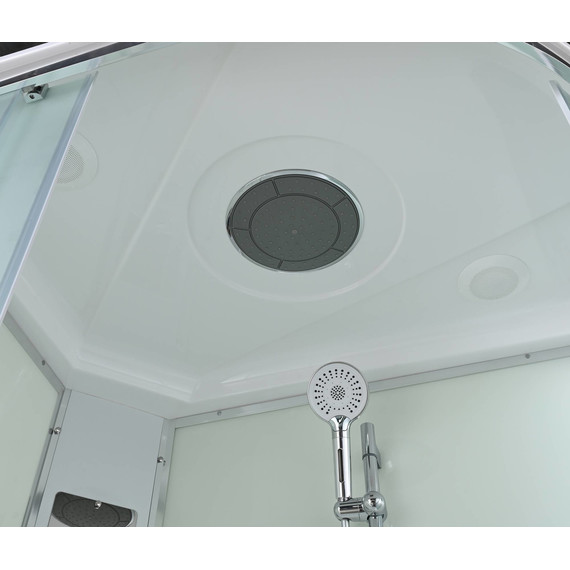 Душевая кабина Avacan 120x80 см EM2812LT, хром/прозрачное (безсиликоновая сборка) - фото 10