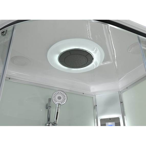 Гидробокс Avacan 120x80 см EM2812RLEDT, хром/прозрачное (безсиликоновая сборка) - фото 19