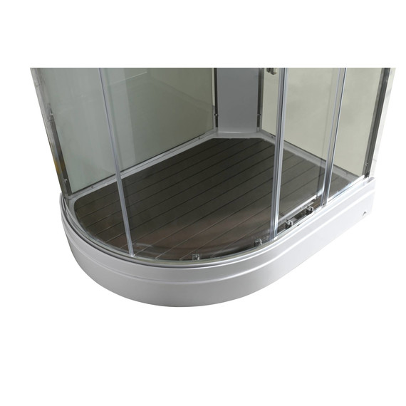 Душевая кабина Avacan 120x80 см EM2812RNT, хром/прозрачное (безсиликоновая сборка) - фото 12