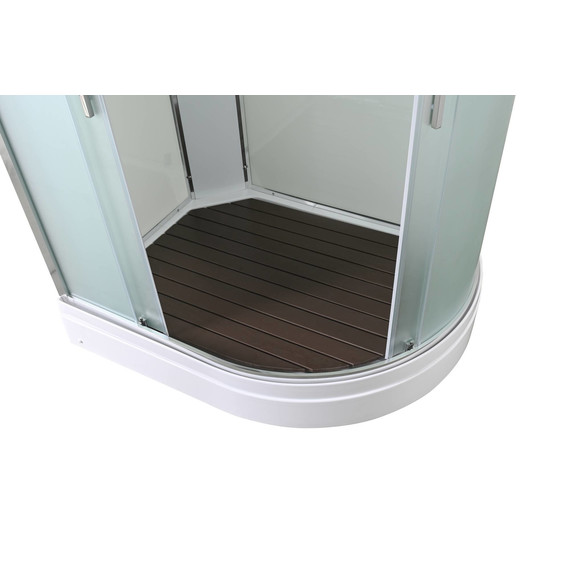 Гидробокс Avacan 120x90 см EM2912LLED, хром/матовое (безсиликоновая сборка) - фото 7