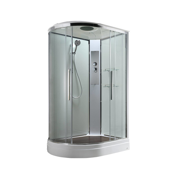 Душевая кабина Avacan 120x90 см EM2912RT, хром/прозрачное (безсиликоновая сборка) - фото 