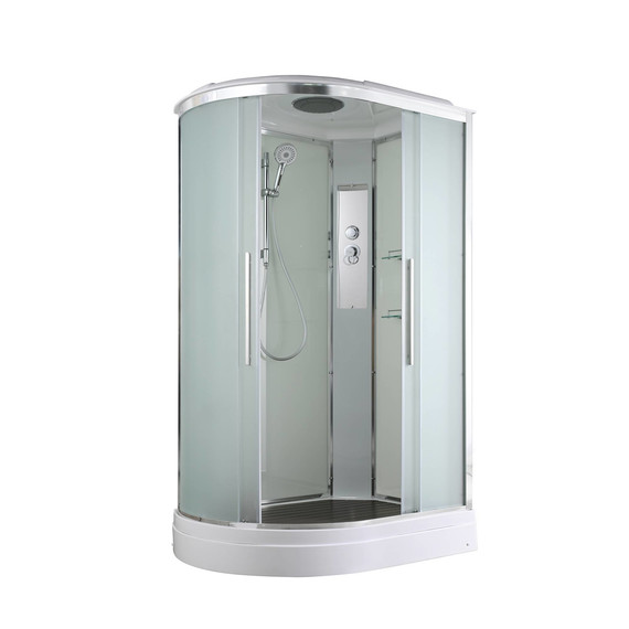 Душевая кабина Avacan 120x90 см EM2912R, хром/матовое (безсиликоновая сборка) - фото 
