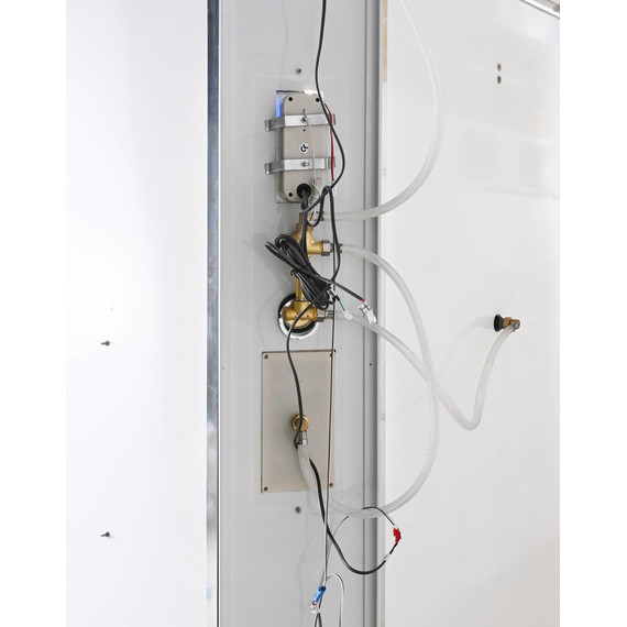 Гидробокс Avacan 110x110 см EM3011LEDT, хром/прозрачное (безсиликоновая сборка) - фото 10