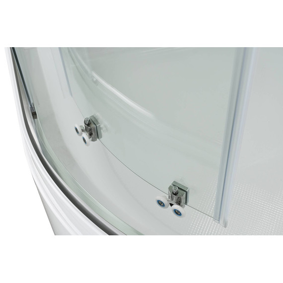 Гидробокс Avacan 80x80 см EM3080LEDT, хром/прозрачное (безсиликоновая сборка) - фото 14