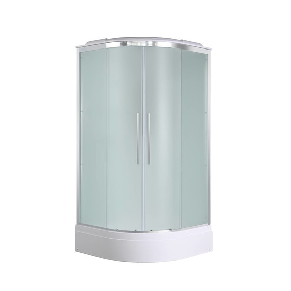 Гидробокс Avacan 90x90 см EM3090LED, хром/матовое (безсиликоновая сборка) - фото 3