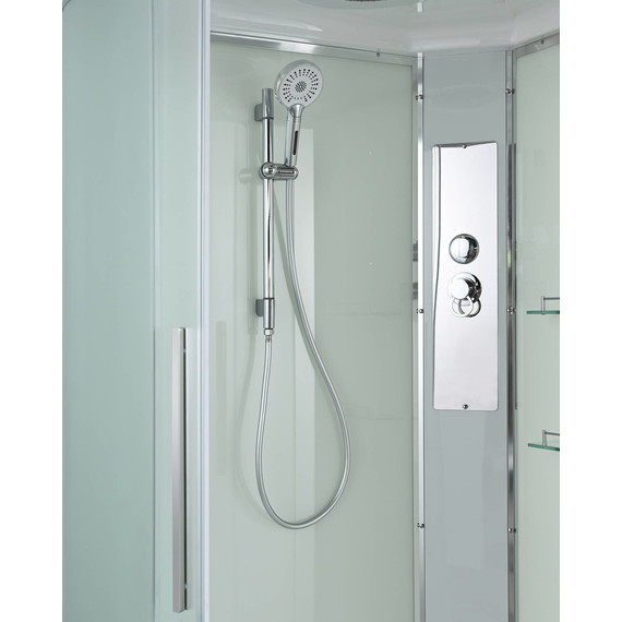 Душевая кабина Avacan 120x80 см EM3812R, хром/матовое (безсиликоновая сборка) - фото 12