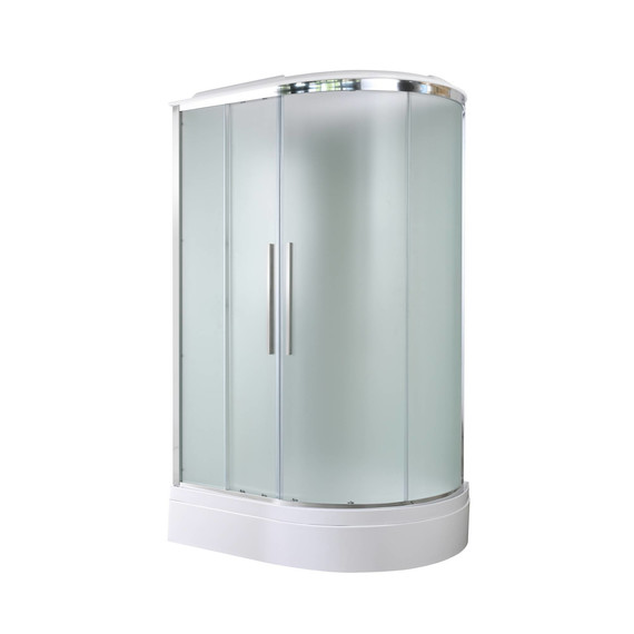 Гидробокс Avacan 120x80 см EM3812LLED, хром/матовое (безсиликоновая сборка) - фото 4