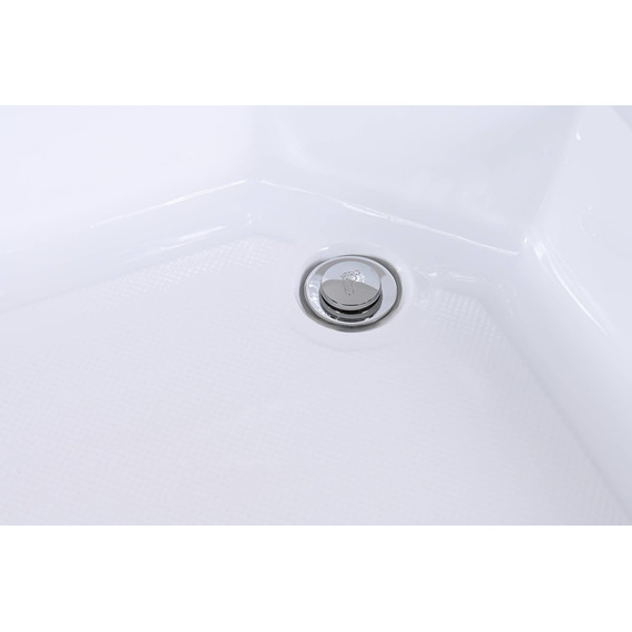 Душевая кабина Avacan 120x80 см EM3812RNT, хром/прозрачное (безсиликоновая сборка) - фото 11