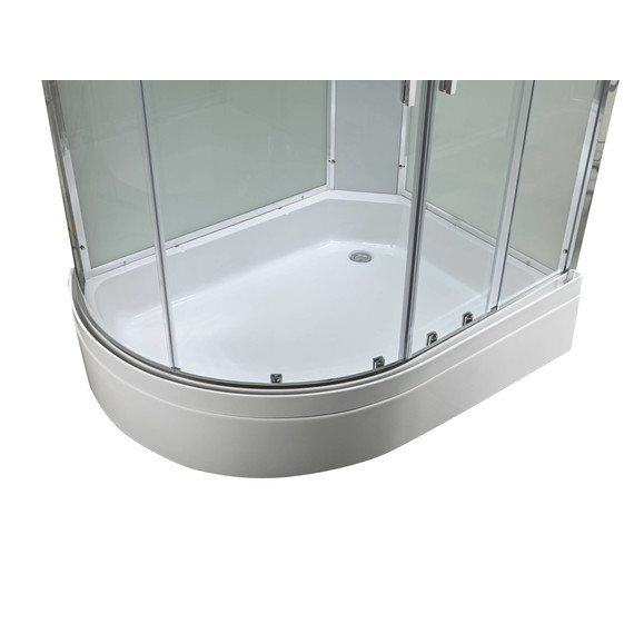 Душевая кабина Avacan 120x80 см EM3812RNT, хром/прозрачное (безсиликоновая сборка) - фото 14