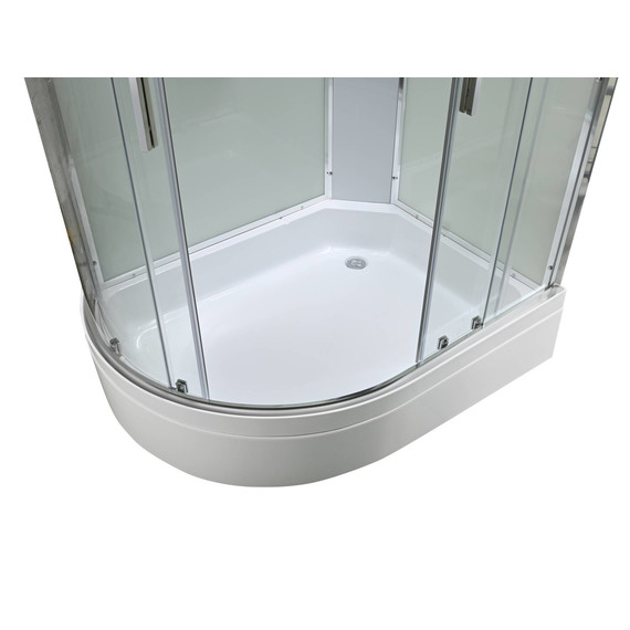 Душевая кабина Avacan 120x80 см EM3812RT, хром/прозрачное (безсиликоновая сборка) - фото 16