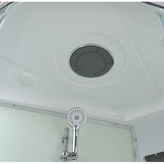 Душевая кабина Avacan 120x80 см EM3812RT, хром/прозрачное (безсиликоновая сборка) - фото 14