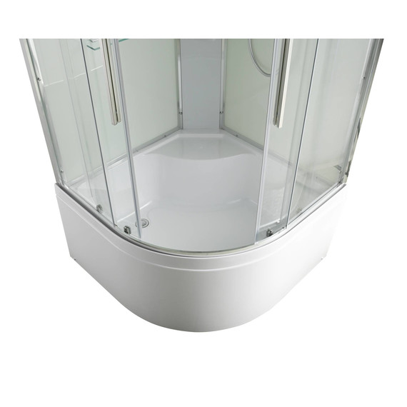 Душевая кабина Avacan 80x80 см EM5080T, хром/прозрачное (безсиликоновая сборка) - фото 13