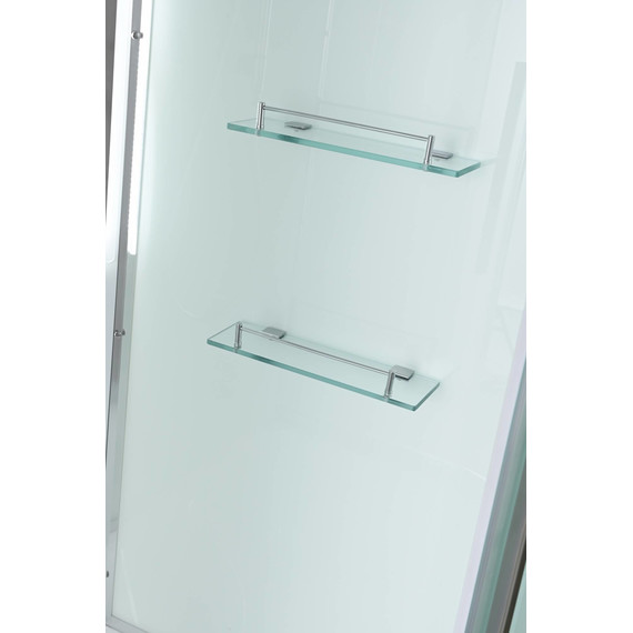 Гидробокс Avacan 90x90 см EM5090LED, хром/матовое (безсиликоновая сборка) - фото 12