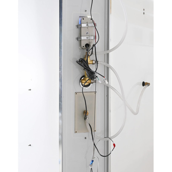 Гидробокс Avacan 90x90 см EM5090LED, хром/матовое (безсиликоновая сборка) - фото 9