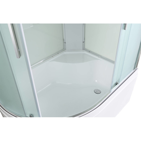 Гидробокс Avacan 110x80 см EM5811RLED, хром/матовое (безсиликоновая сборка) - фото 17