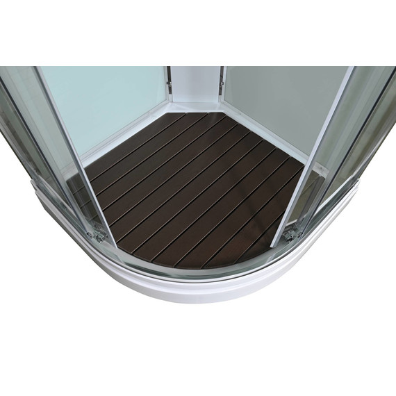 Гидробокс Avacan 90x90 см A2090LED, хром/прозрачное (безсиликоновая сборка) - фото 13