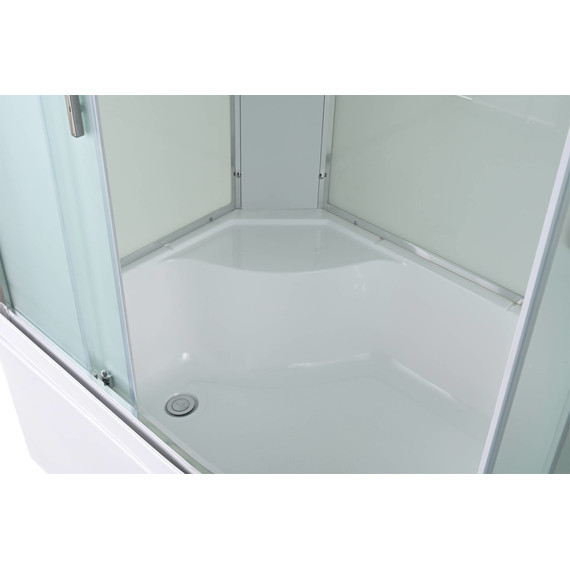 Душевая кабина Avacan 110x80 см EM5811LN, хром/матовое (безсиликоновая сборка) - фото 13