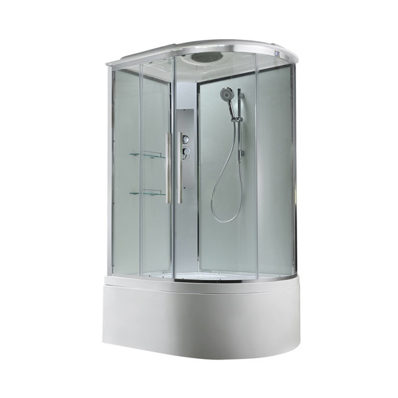 Душевая кабина Avacan 110x80 см EM5811LT, хром/прозрачное (безсиликоновая сборка) - фото 3