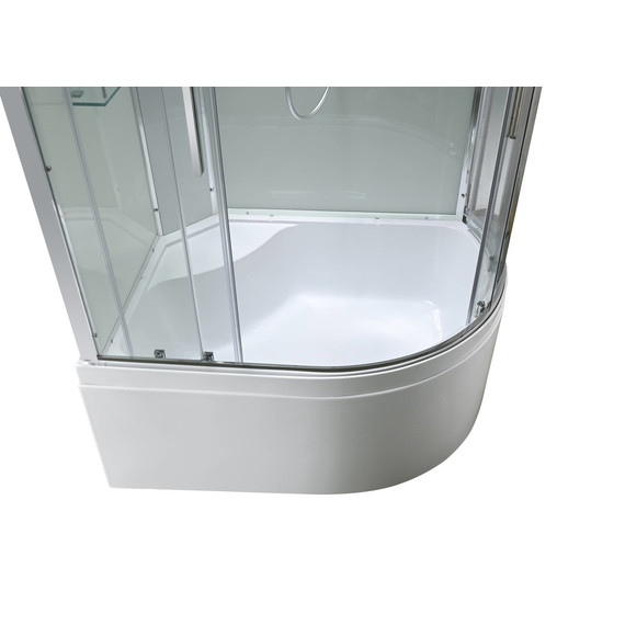 Душевая кабина Avacan 120x80 см EM5812LNT, хром/прозрачное (безсиликоновая сборка) - фото 13