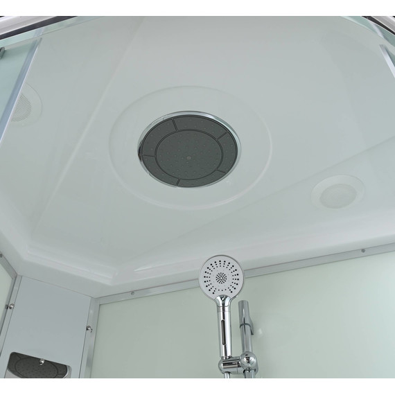 Душевая кабина Avacan 120x80 см EM5812LT, хром/прозрачное (безсиликоновая сборка) - фото 8