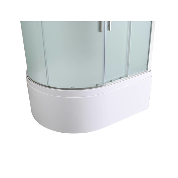 Гидробокс Avacan 120x80 см EM5812RLED, хром/матовое (безсиликоновая сборка) - фото 17