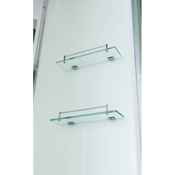 Гидробокс Avacan 120x80 см EM5812RLED, хром/матовое (безсиликоновая сборка) - фото 19