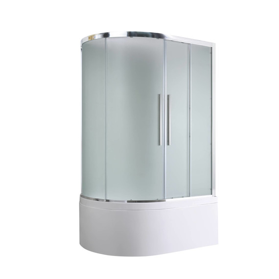 Душевая кабина Avacan 120x80 см EM5812RN, хром/матовое (безсиликоновая сборка) - фото 3