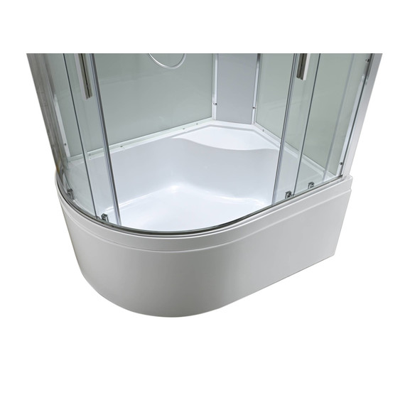 Душевая кабина Avacan 120x80 см EM5812RT, хром/прозрачное (безсиликоновая сборка) - фото 14