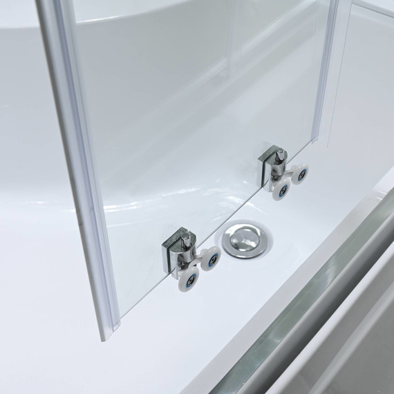 Душевая кабина Avacan 120x90 см EM5912LNT, хром/прозрачное (безсиликоновая сборка) - фото 14