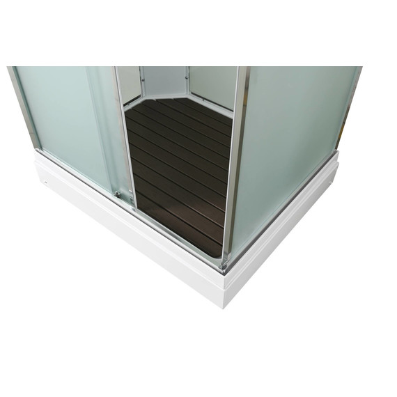 Гидробокс Avacan 110x90 см KD2911LED, хром/матовое (безсиликоновая сборка) - фото 8