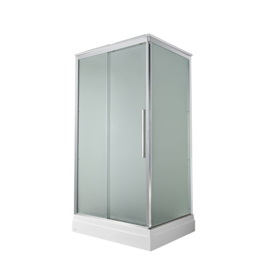 Гидробокс Avacan 110x90 см KD2911LED, хром/матовое (безсиликоновая сборка) - фото 3