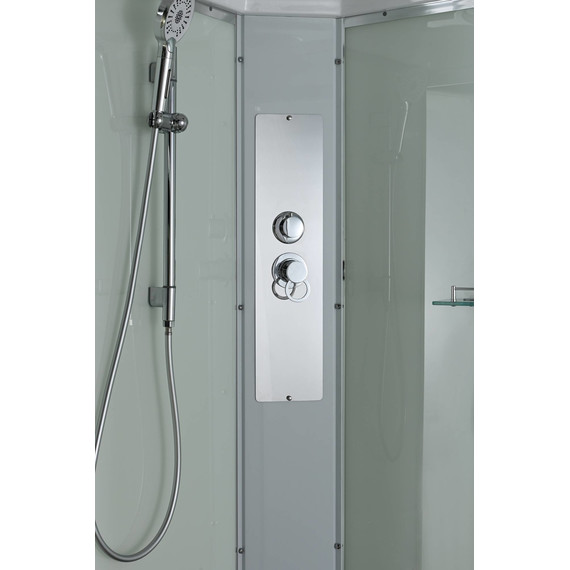 Душевая кабина Avacan 110x90 см KD2911, хром/матовое (безсиликоновая сборка) - фото 8