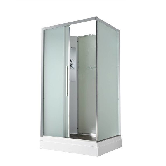 Душевая кабина Avacan 120x90 см KD2912N, хром/матовое (безсиликоновая сборка) - фото 4