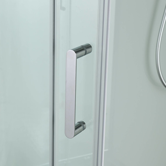 Гидробокс Avacan 100x100 см A2010LED, хром/прозрачное (безсиликоновая сборка) - фото 12