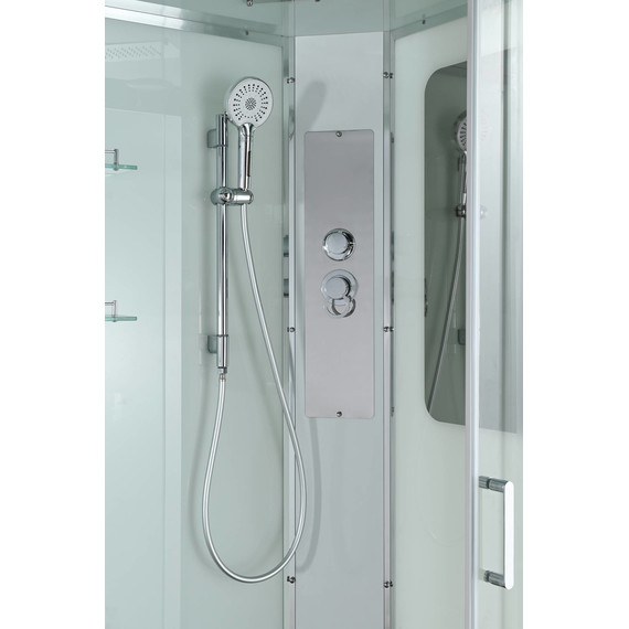 Душевая кабина Avacan 120x80 см A2812R, хром/прозрачное (безсиликоновая сборка) - фото 15