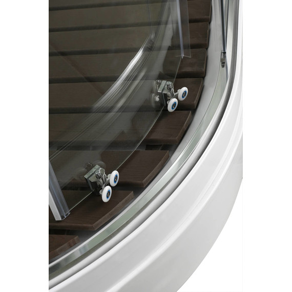 Душевая кабина Avacan 120x80 см A2812R, хром/прозрачное (безсиликоновая сборка) - фото 8