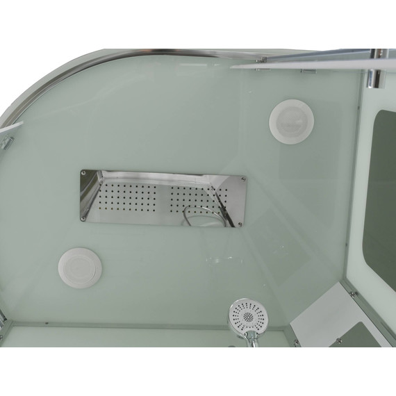 Душевая кабина Avacan 120x80 см A2812R, хром/прозрачное (безсиликоновая сборка) - фото 9