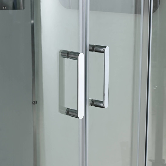 Душевая кабина Avacan 120x80 см A2812R, хром/прозрачное (безсиликоновая сборка) - фото 10