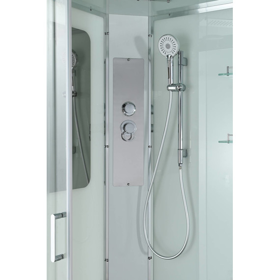 Душевая кабина Avacan 120x90 см A2912L, хром/прозрачное (безсиликоновая сборка) - фото 8