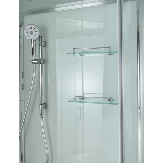 Душевая кабина Avacan 120x90 см A2912L, хром/прозрачное (безсиликоновая сборка) - фото 19