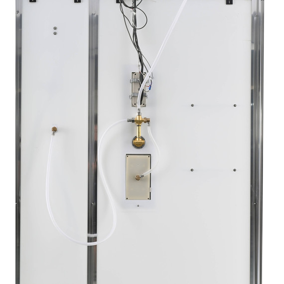 Гидробокс Avacan 110x90 см V2011LED, хром/прозрачное (безсиликоновая сборка) - фото 16