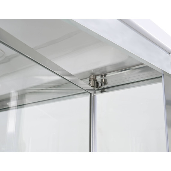 Душевая кабина Avacan 120x90 см V2012, хром/прозрачное (безсиликоновая сборка) - фото 17