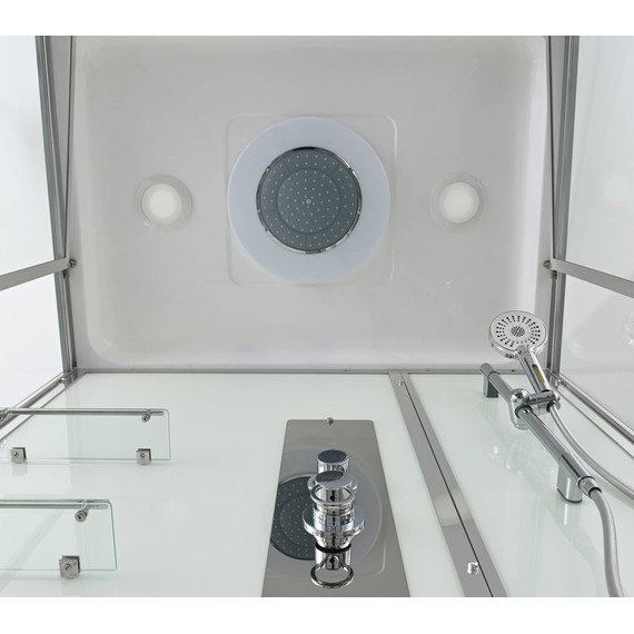 Душевая кабина Avacan 120x90 см V2012, хром/прозрачное (безсиликоновая сборка) - фото 9