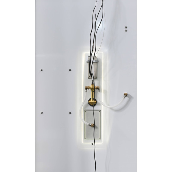 Гидробокс Avacan 80x80 см V2080LED, хром/прозрачное (безсиликоновая сборка) - фото 14