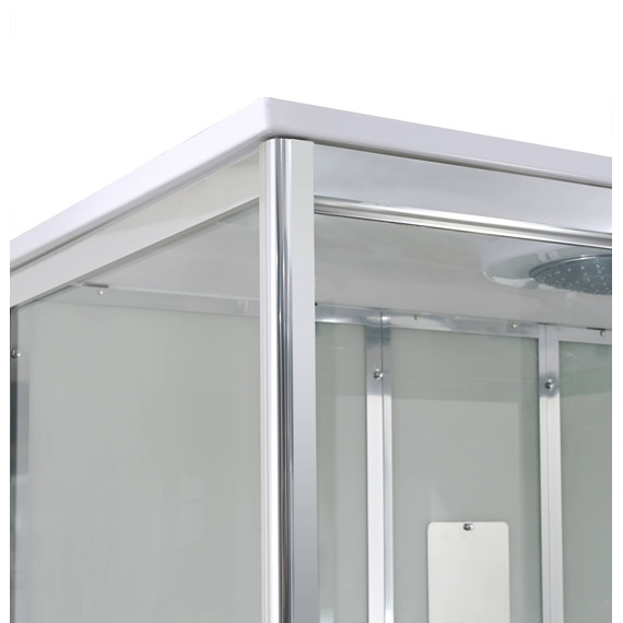 Душевая кабина Avacan 150x85 см V5015, хром/прозрачное (безсиликоновая сборка) - фото 22